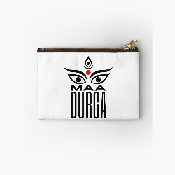 Artikelvorschau, Maa Durga - Durga Puja - Schwarz entworfen und verkauft von Digital Lama Creations.