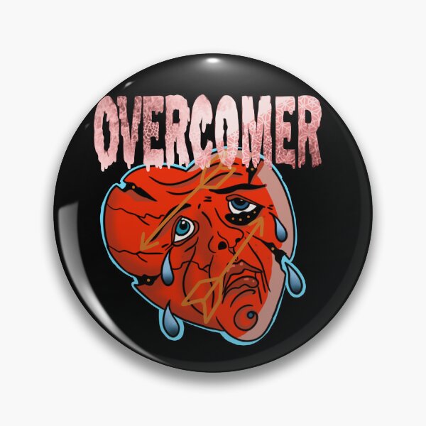 Item preview, Overcomer crying heart designed and sold by X1810x.