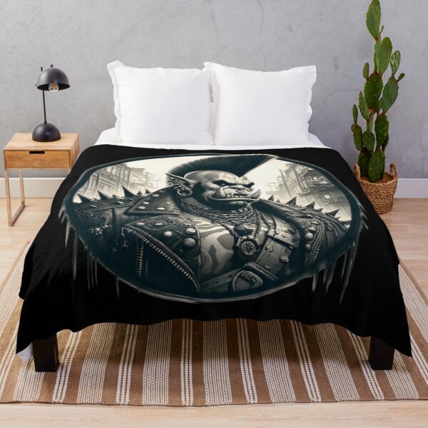 Item preview, Punk Orc Street Rebel Art designed and sold by IllumeInk.