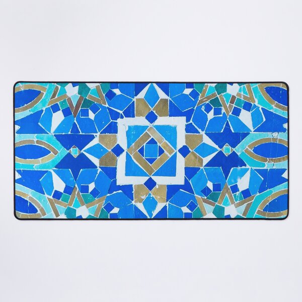Item preview, Moroccan Tile - Zellige - Cobalt designed and sold by TRVLR Designs.
