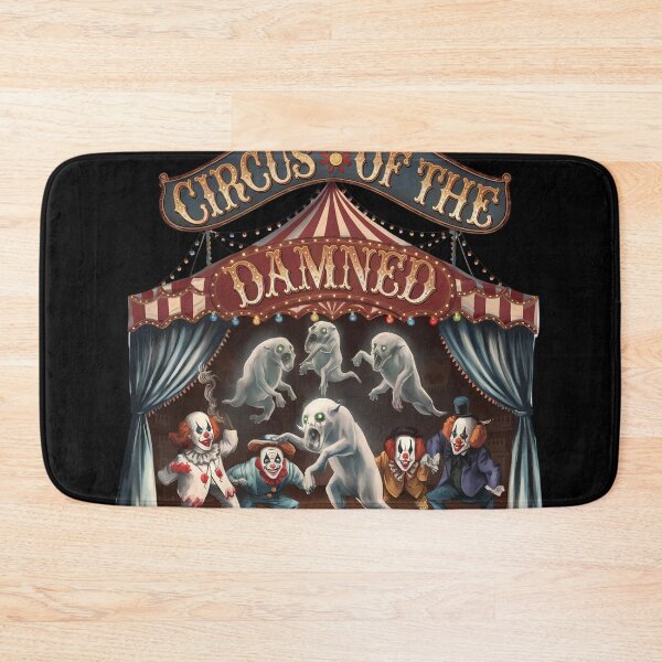 Item preview, Haunted Circus Tent with Creepy Clowns designed and sold by Itsheartshop.