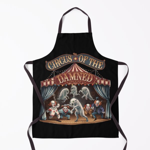 Item preview, Haunted Circus Tent with Creepy Clowns designed and sold by Itsheartshop.