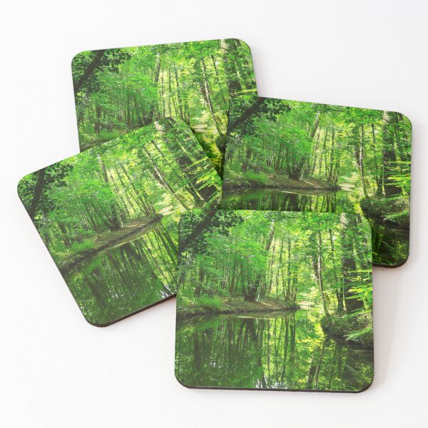 Item preview, Green Tree Waterway in the Spree Forest designed and sold by KaSaPo.
