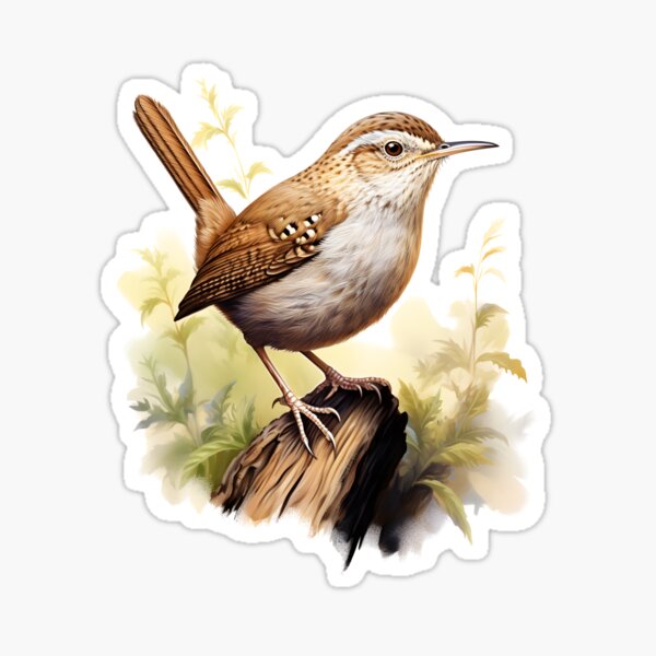 Item preview, Wren Bird designed and sold by DerSenat.