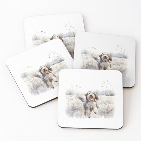Item preview, Bearded Collie Wagging Tail designed and sold by AlexeyevZurga.