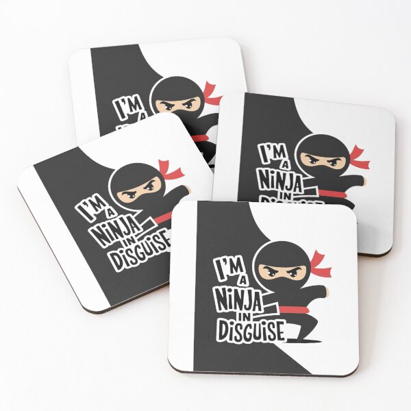 Item preview, Playful Ninja in Disguise for Kids and Adults designed and sold by BunBuntheDog-.