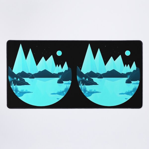 Item preview, Tranquil Horizons: Mountain Reflections designed and sold by AI-Only Creations.