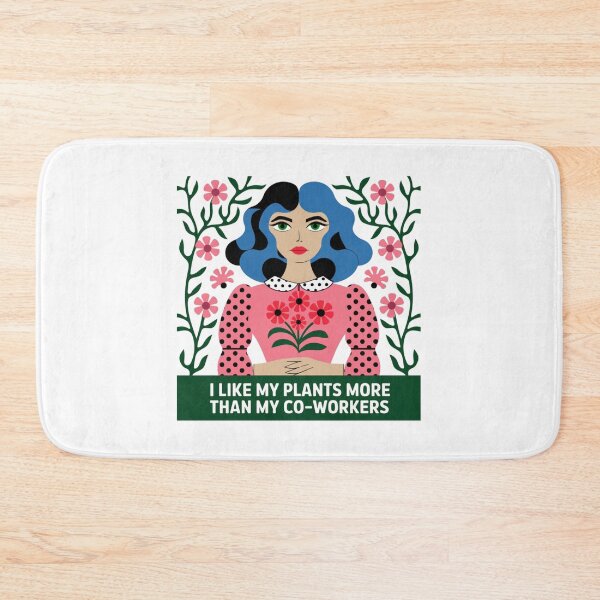 Item preview, I like my plants more than my co workers, funnyfits70, Humor, Funny designed and sold by FunnyFits70.