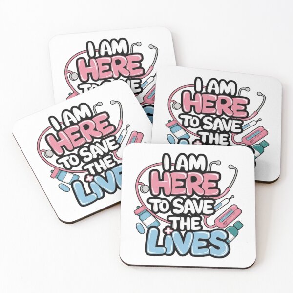 Item preview, I am here to save lives designed and sold by DesignNadine.