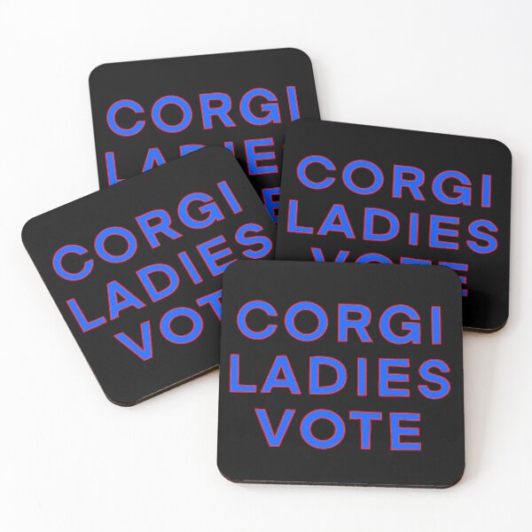 Item preview, Corgi Ladies Vote  designed and sold by DrawsCutePaws.