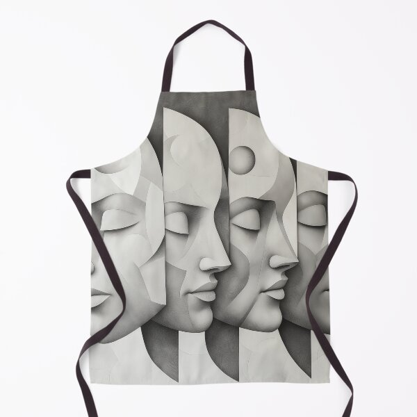 Item preview, A design of five faces arranged side by side. designed and sold by HEMRO.