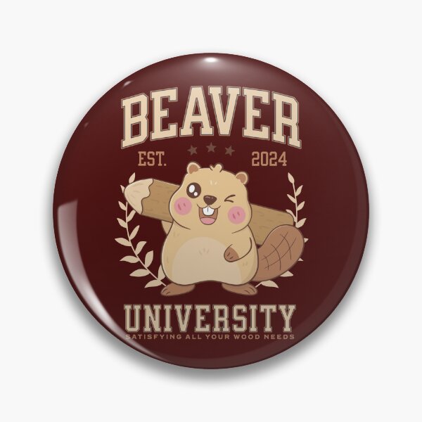 Item preview, Beaver University- Beaver Design designed and sold by KawaiiKittan.