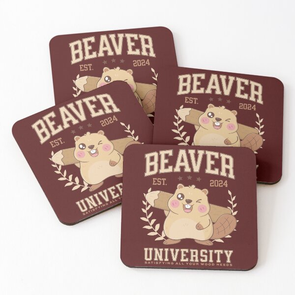 Item preview, Beaver University- Beaver Design designed and sold by KawaiiKittan.
