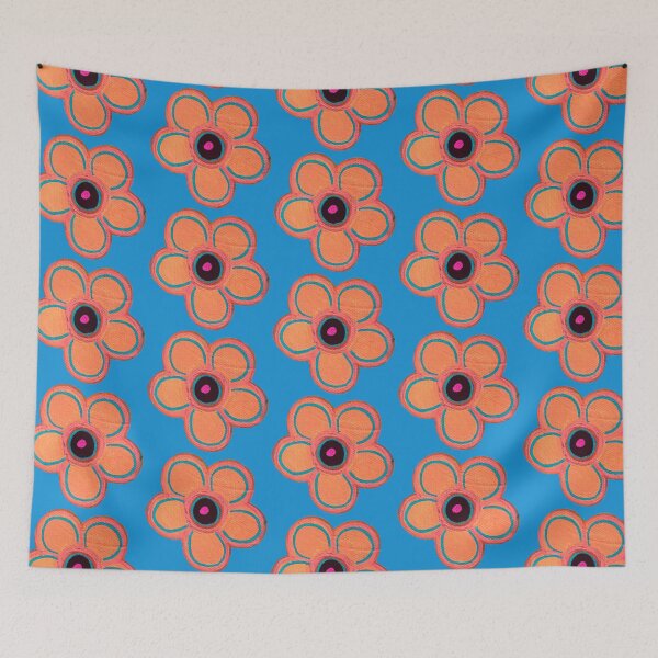 Item preview, Bright Abstract Peach Flower designed and sold by kel72.