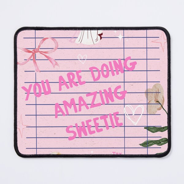 Item preview, Guest Check- You are doing amazing sweetie designed and sold by bowsbotanicals.