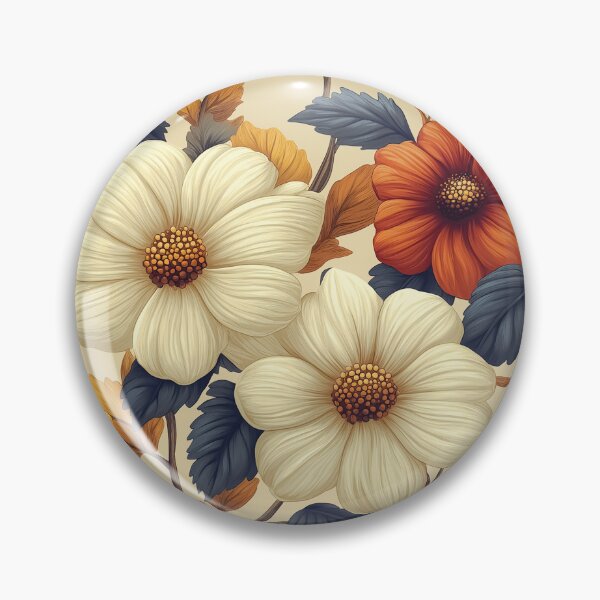 Item preview, Un diseño de flores y hojas en tonos otoñales. designed and sold by HEMRO.
