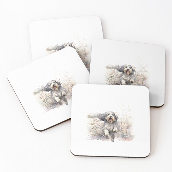 Item preview, Bearded Collie in the Snow designed and sold by AlexeyevZurga.