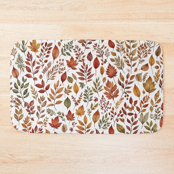 Item preview, Autumn Fall Leaves Pattern designed and sold by PixelRoots.