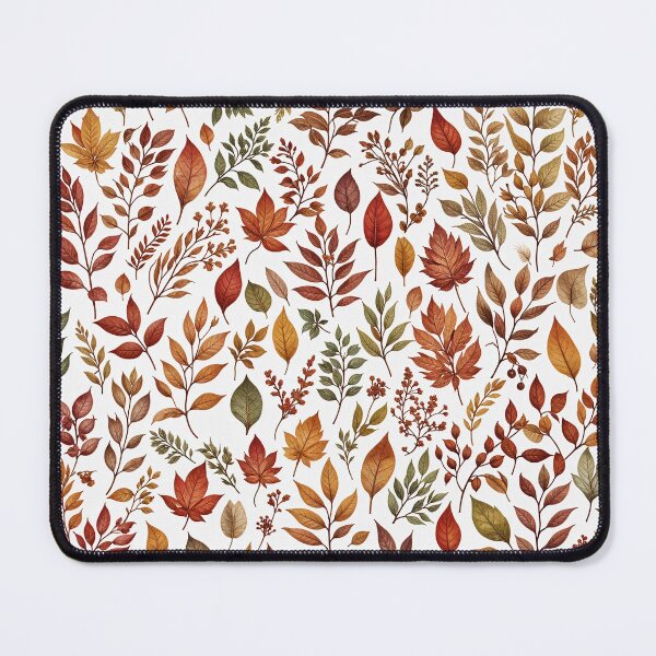Item preview, Autumn Fall Leaves Pattern designed and sold by PixelRoots.