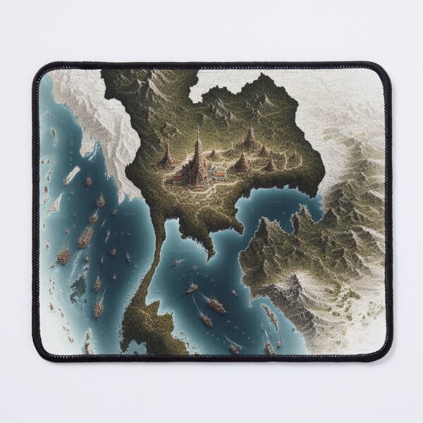 Item preview, Map of Thailand designed and sold by Mewchill.