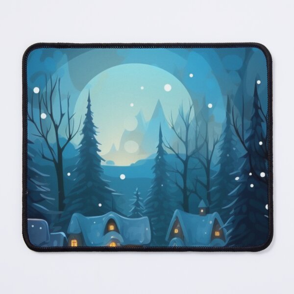 Item preview, Vintage Christmas Village Minimalist Aesthetics 2024 Trend designed and sold by The Art of Kkatarynka.