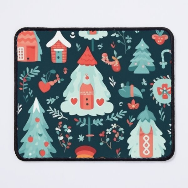 Item preview, Vintage Christmas Village Minimalist Aesthetics 2024 Trend designed and sold by The Art of Kkatarynka.