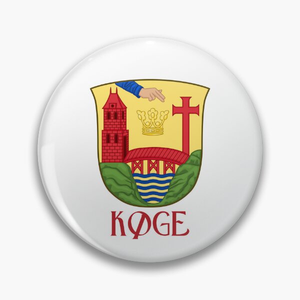 Item preview, Køge Coat of Arms, Denmark designed and sold by jeshands.