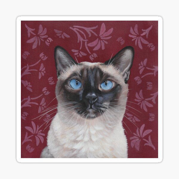Siamese Cat Sticker