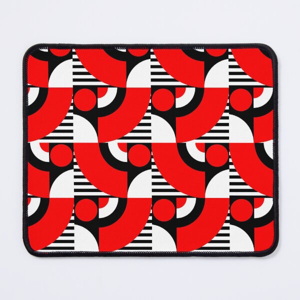 Item preview,  Black and red circle pattern  designed and sold by Akashdigiart.