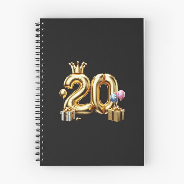 Item preview, Golden Balloon Number 20 with Crown and Birthday Party Decorations designed and sold by momo9981.