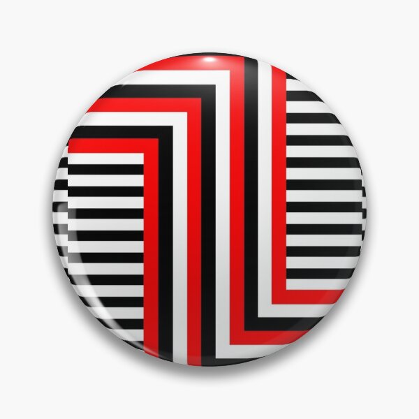 Item preview, Black and red circle pattern  designed and sold by Akashdigiart.