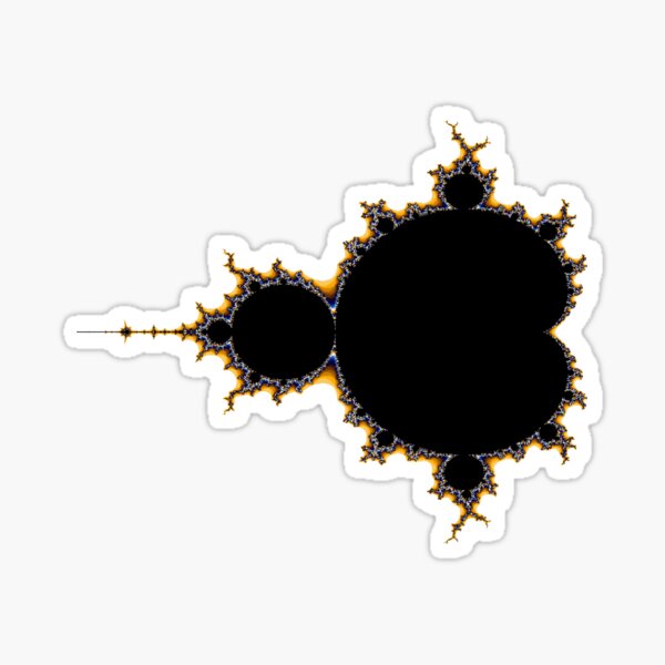 Mandelbrot Set Sticker