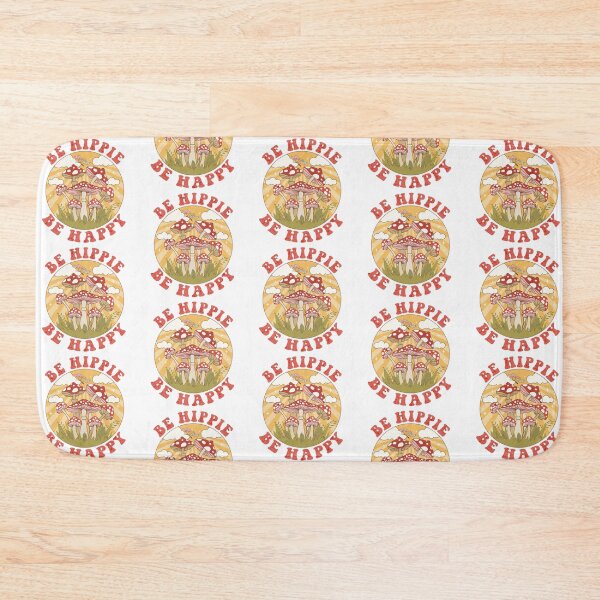 Item preview, Be Hippie Be Happy Retro quote 70s aesthetic, 70s colours  designed and sold by CEB1700.