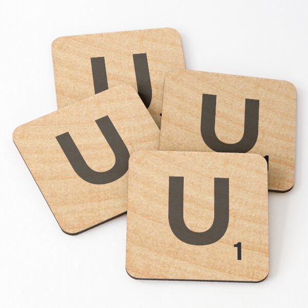 Item preview, Scrabble Letters - U designed and sold by Neonlolly.