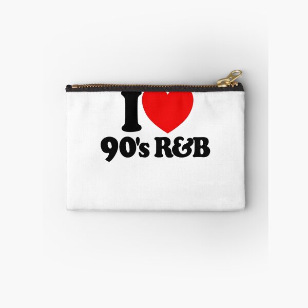 Item preview, I Love 90's R&B Red Heart Vintage Music 90's R&B Gear designed and sold by DynamicDesign.