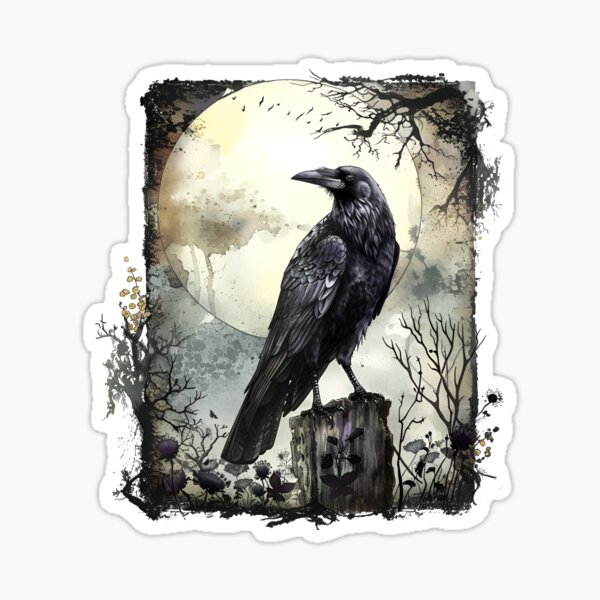 Item preview, Raven Gifts For a Nature Lover designed and sold by ShadowOfNature.