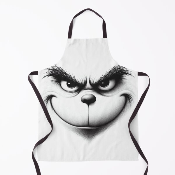 Item preview, The Grinch Face with plain white background, for Christmas or Halloween! designed and sold by erkabees.