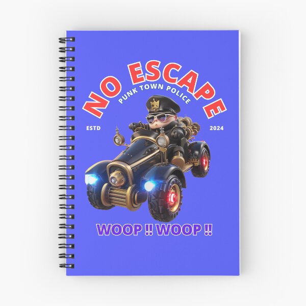 Aperçu de l'œuvre Police de Punk Town sans échappatoire créée et vendue par ImageWearz.
