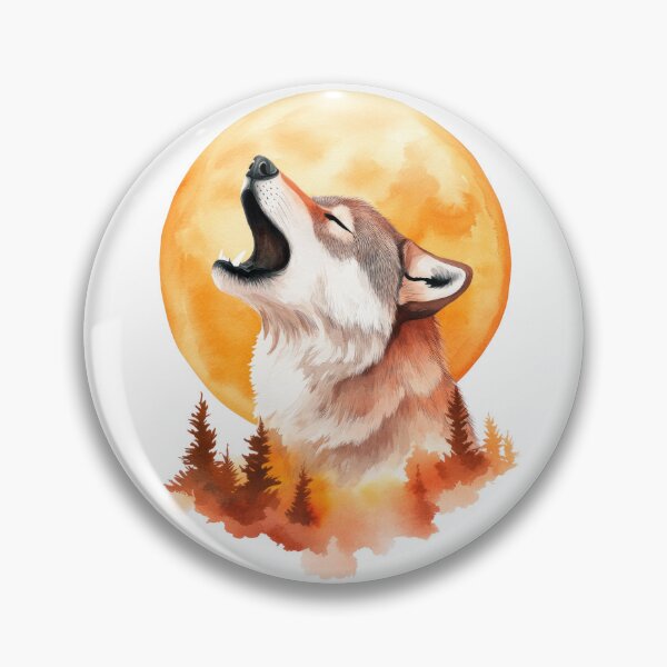Item preview, Howling Wolf Under a Full Moon designed and sold by WPCreator.