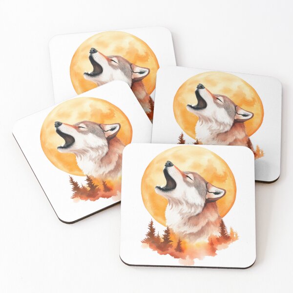 Item preview, Howling Wolf Under a Full Moon designed and sold by WPCreator.