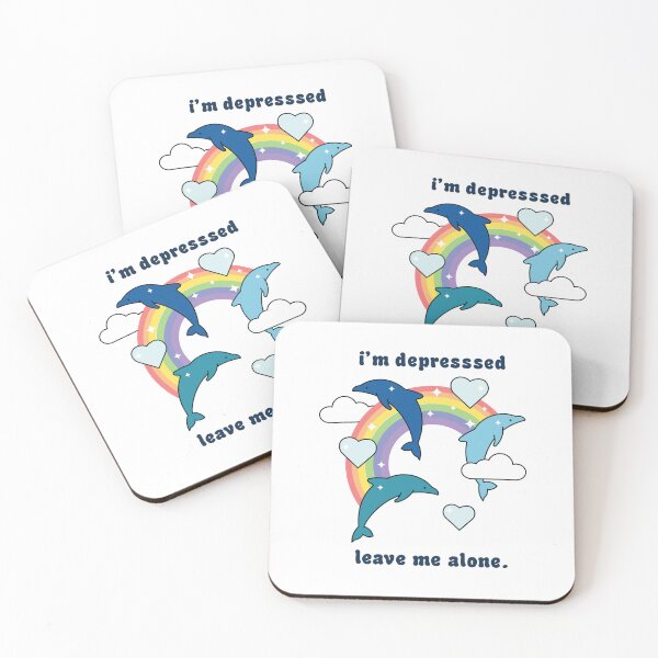 Item preview, i'm depressed, leave me alone designed and sold by thereallama.