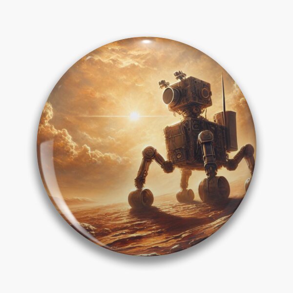 Item preview, Mars exploration robots and Renaissance art, designed and sold by Natthiya Minimal.