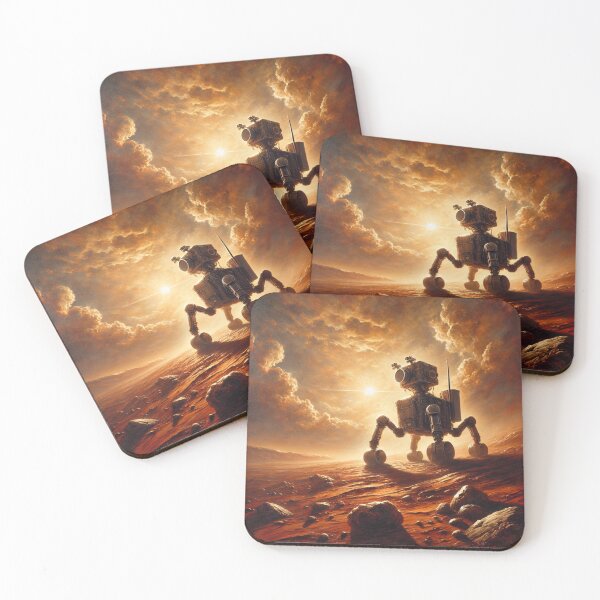 Item preview, Mars exploration robots and Renaissance art, designed and sold by Natthiya Minimal.