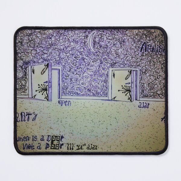 Item preview, wimavrilsown Open and Ajar. when is a door not a door designed and sold by Wim Avril Stoss.