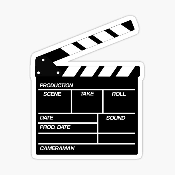 Item preview, Clapperboard Clap Clapper Board Movie Icon designed and sold by CreativeBridge.