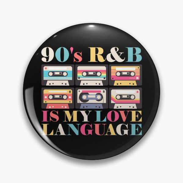 Item preview, 90's R&B Is My Love Language Cassette Tape 90's R&B Gear designed and sold by DynamicDesign.