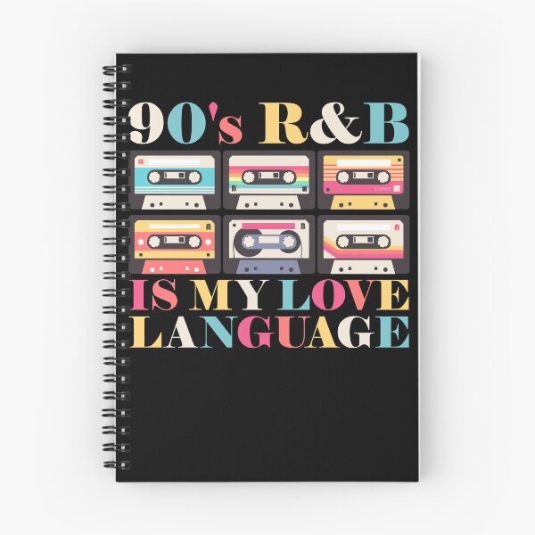 Item preview, Cinta de casete El R&B de los 90 es mi lenguaje de amor Equipo de R&B de los 90 designed and sold by DynamicDesign.