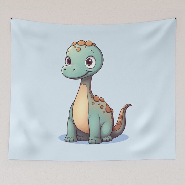 Item preview, Cute Brachiosaurus Dinosaur designed and sold by DerSenat.