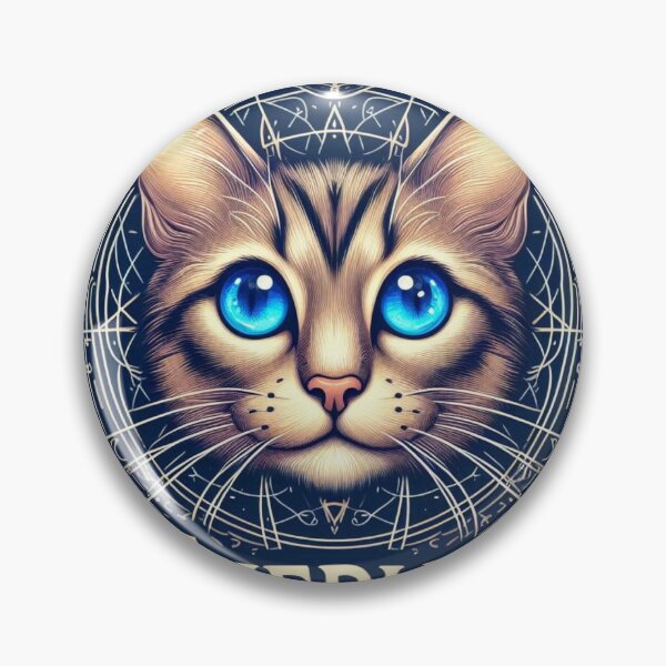 Item preview, Therian cat graphic with symbols designed and sold by Agatson.