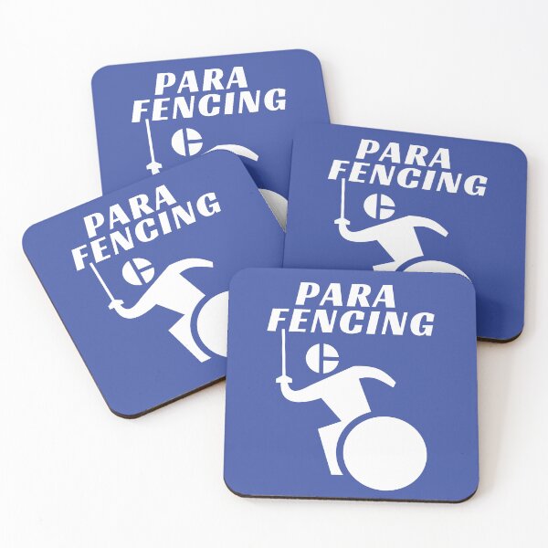 Item preview, Parafencing, Wheelchair Fencing, Fencing, Fencing Enthusiasts designed and sold by Anniko Art Studio.